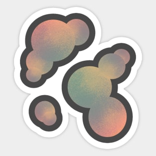 trippy fungi spores Sticker